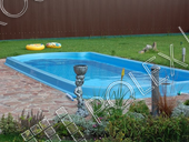 Композитный бассейн для дачи от производителя