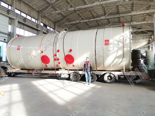 Производство пластиковой емкости большого объема V50m3 в количестве 4 шт для наземного хранения горячей питьевой воды Производство пластиковой емкости большого объема V50m3 в количестве 4 шт для наземного хранения горячей питьевой воды