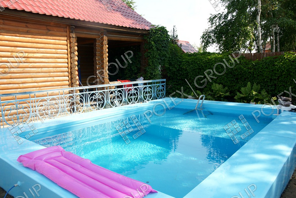 Пластиковый бассейн из полипропилена POLEX POOLS