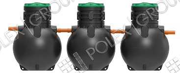 Модульная емкость для сбора канализации 4500 литров