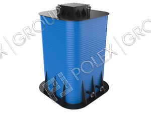 Вертикальный, прямоугольный резервуар наземный