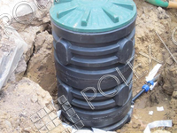 Типовой пластиковый колодец