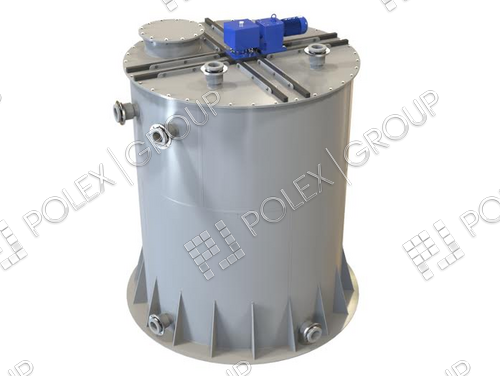пластиковая емкость реактор с мешалкой полекс